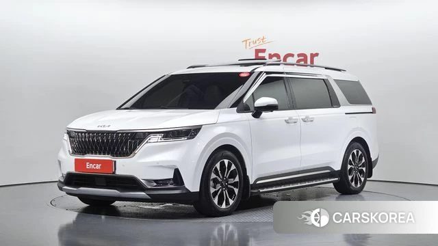 Kia Carnival 4th generation 2023 Белый из Кореи