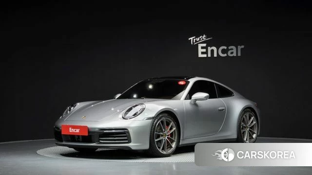 Porsche 911(992) 2024 Серебряный из Кореи