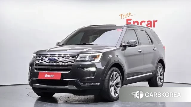 Ford Explorer 2018 Серый из Кореи
