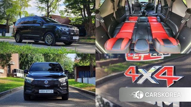 Ssangyong Korando Turismo 2018 Черный из Кореи