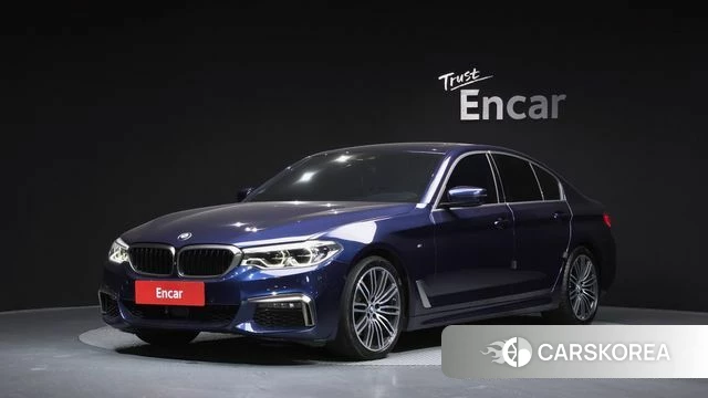 BMW 5 Series (G30) 2019 Синий из Кореи