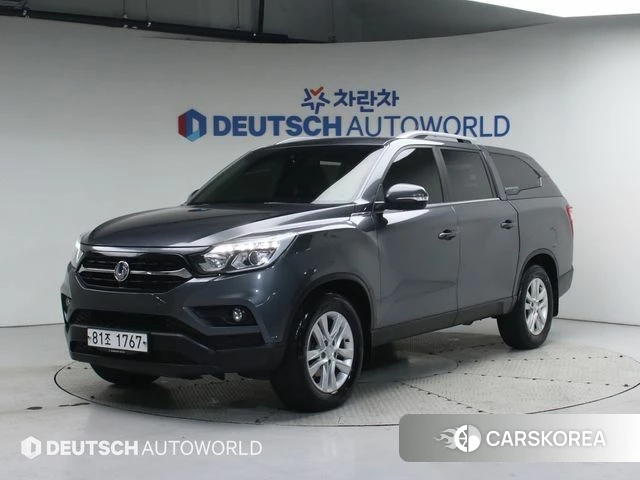 Ssangyong Rexton Sports 2019 Серый из Кореи