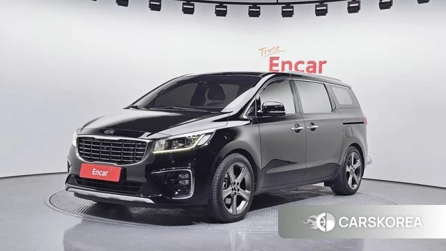 Kia The New Carnival 2019 Черный из Кореи