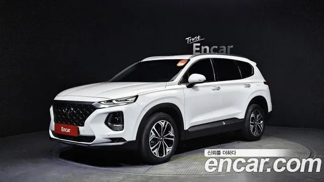 Hyundai Santa Fe TM 2019 Белый из Кореи