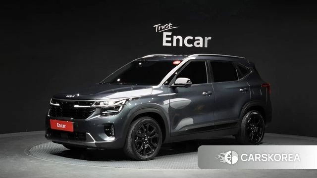 Kia The New Seltos 2023 Серый из Кореи