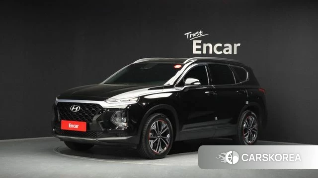 Hyundai Santa Fe TM 2018 Черный из Кореи