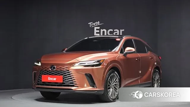 Lexus RX350h 5th generation 2024 Оранжевый из Кореи