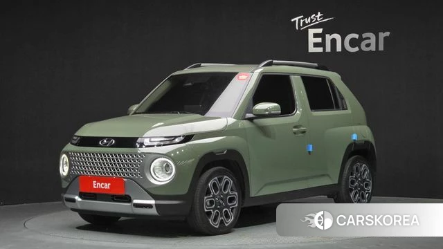 Hyundai Casper 2022 Темно-зеленый из Кореи