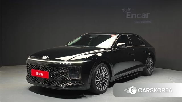 Hyundai Grandeur Hybrid (GN7) 2023 Черный из Кореи