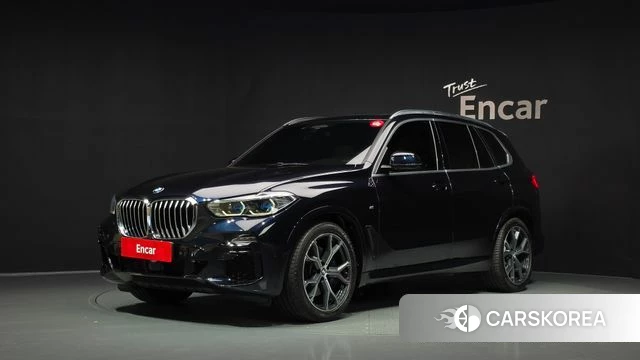BMW X5 (G05) 2021 Черный из Кореи