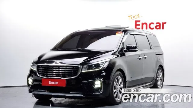 Kia The New Carnival 2020 Черный из Кореи