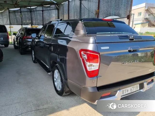 Ssangyong Rexton Sports Cannes 2020 Серый из Кореи