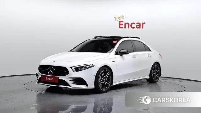 Mercedes-Benz A-Class W177 2022 Белый из Кореи