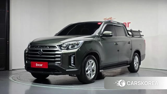 Ssangyong The New Rexton Sports Cannes 2022 Темно-зеленый из Кореи