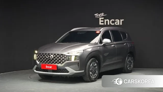 Hyundai The New Santa Fe 2022 Серый из Кореи