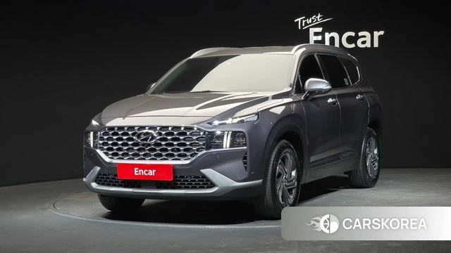 Hyundai The New Santa Fe 2020 Серый из Кореи