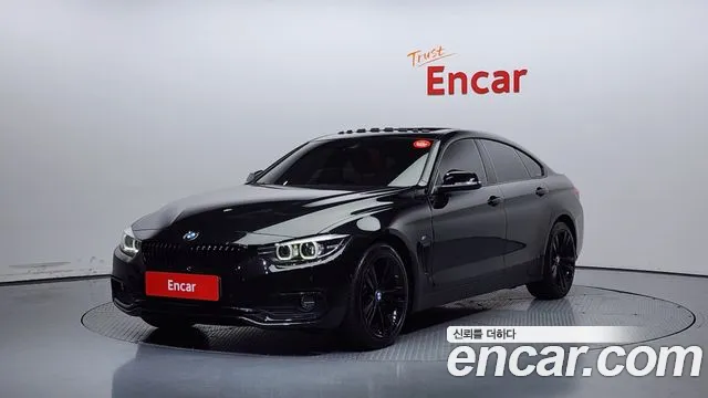 BMW 4 Series (F32) 2020 Черный из Кореи