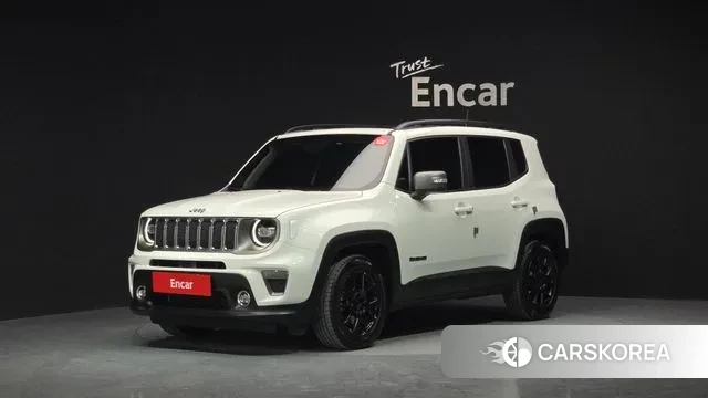 Jeep Renegade 2021 Белый из Кореи