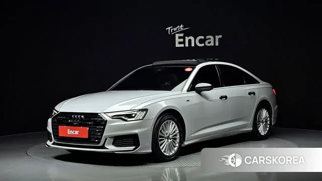 Audi A6 (C8) 2021 Серебристо-серый из Кореи