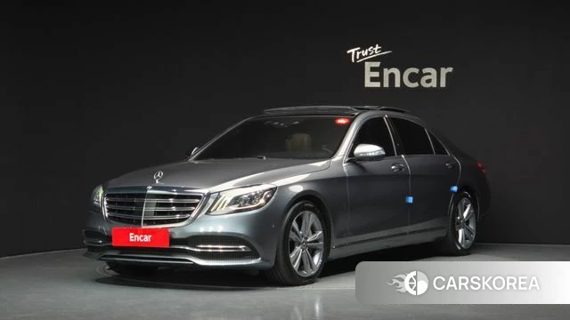 Mercedes-Benz S-Class W222 2018 Серый из Кореи