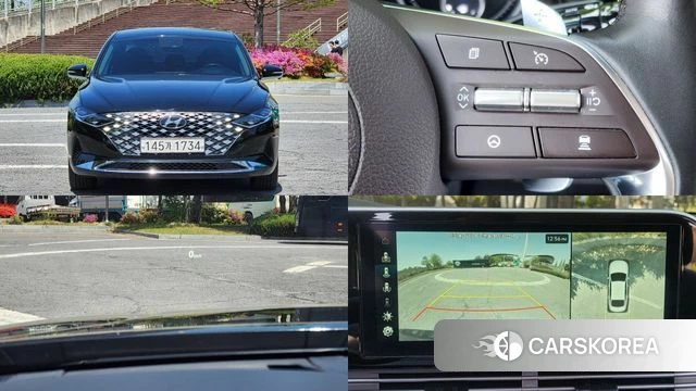 Hyundai The New Grandeur IG Hybrid 2020 Черный из Кореи