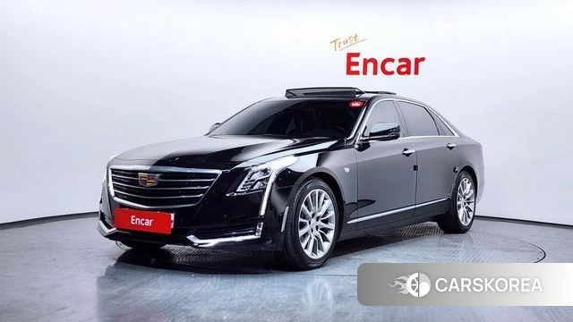 Cadillac CT6 2018 Черный из Кореи