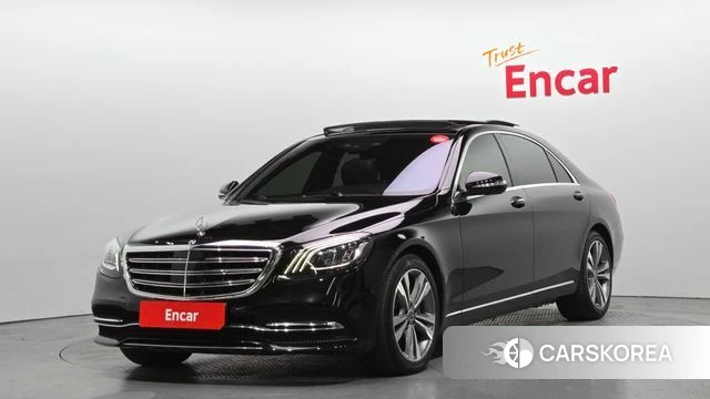 Mercedes-Benz S-Class W222 2018 Черный из Кореи
