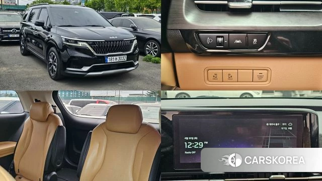 Kia Carnival 4th generation 2021 Черный из Кореи