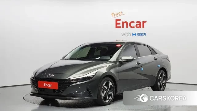 Hyundai Avante (CN7) 2021 Серый из Кореи
