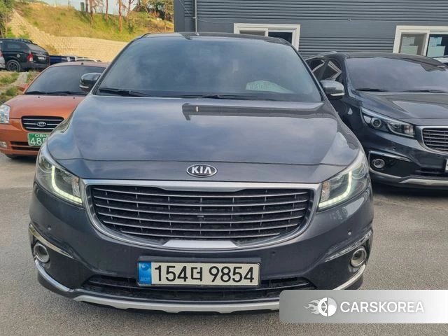 Kia All New Carnival 2018 Серый из Кореи