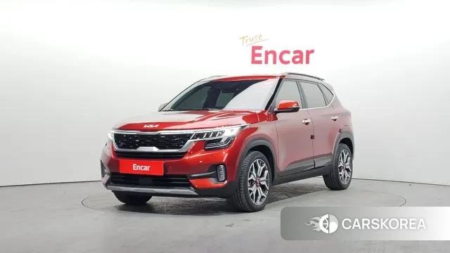 Kia Seltos 2021 Красный из Кореи