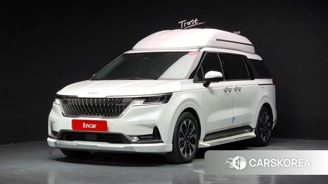 Kia Carnival 4th generation 2023 Белый из Кореи