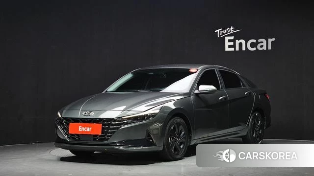 Hyundai Avante (CN7) 2022 Серый из Кореи