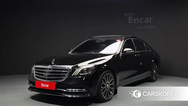 Mercedes-Benz S-Class W222 2020 Черный из Кореи