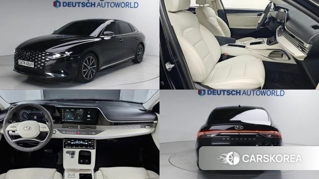 Hyundai The New Grandeur IG 2022 Черный из Кореи