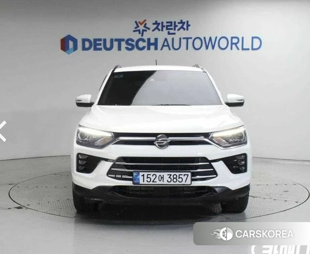 Ssangyong Beautiful Korando 2020 Белый из Кореи