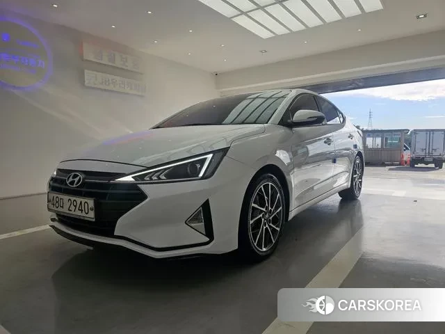 Hyundai The New Avante AD 2019 Белый из Кореи