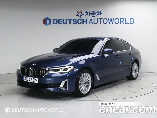 BMW 5 Series (G30) 2020 Синий из Кореи