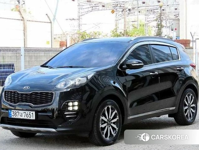 Kia Sportage 4th Generation 2018 Черный из Кореи