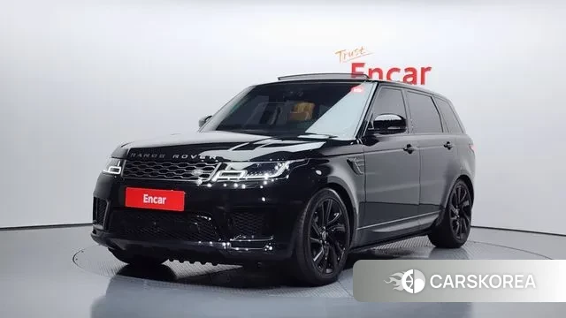 Land Rover Range Rover Sport 2nd Generation 2019 Черный из Кореи