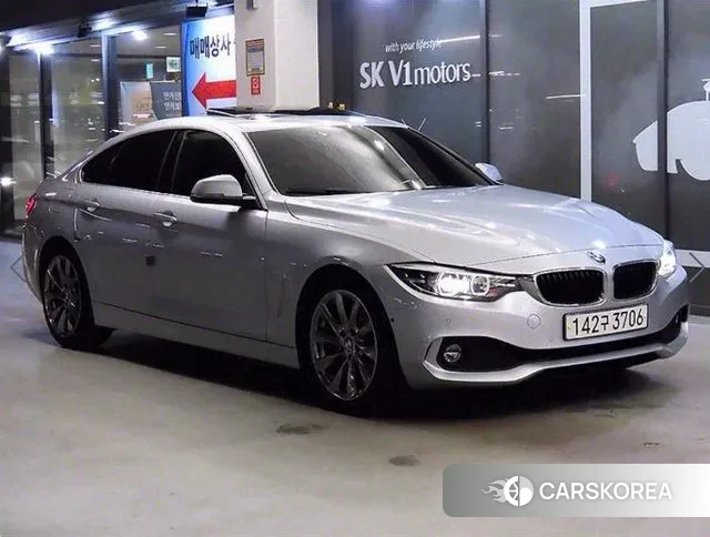 BMW 4 Series (F32) 2019 Серебряный из Кореи
