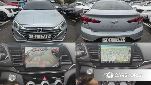 Hyundai The New Avante AD 2019 Серебристо-серый из Кореи