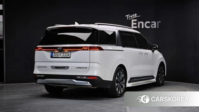 Kia Carnival 4th generation 2021 Белый из Кореи