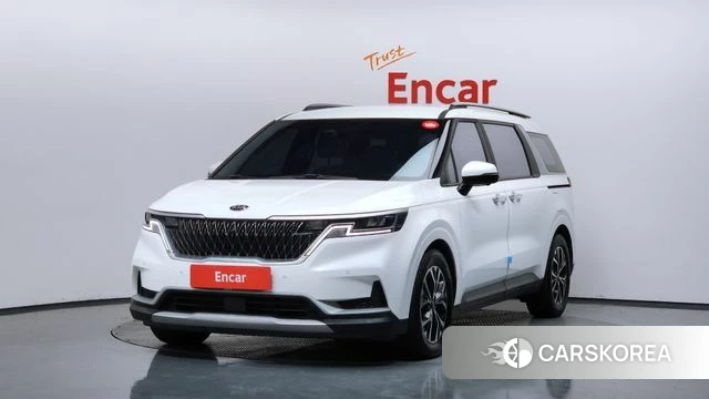 Kia Carnival 4th generation 2021 Белый из Кореи