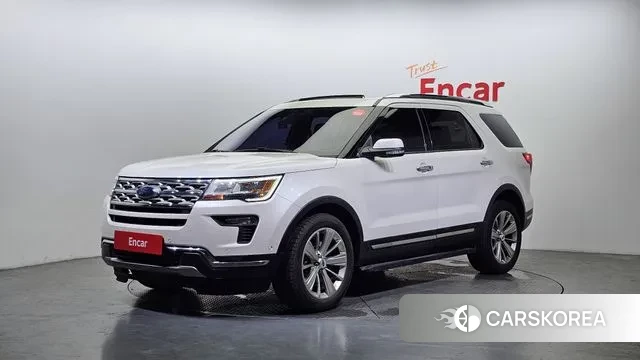 Ford Explorer 2019 Белый из Кореи