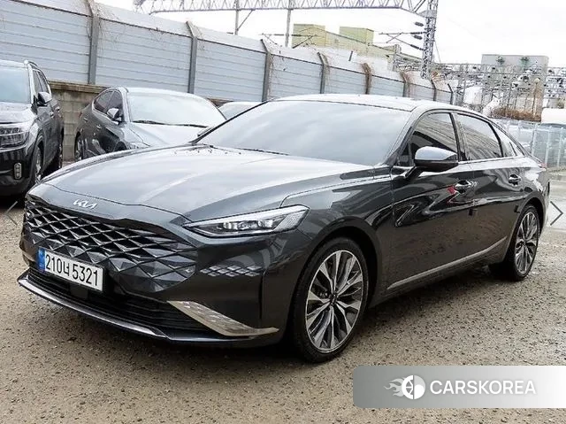 Kia K8 2021 Серый из Кореи