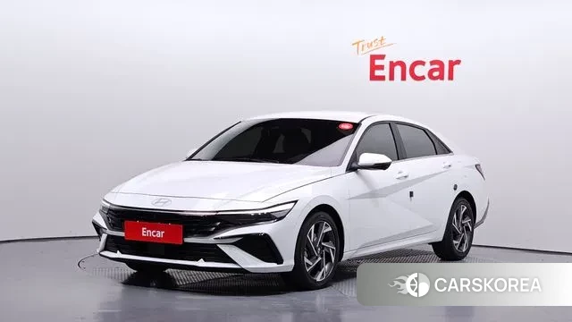Hyundai The New Avante (CN7) 2023 Белый из Кореи