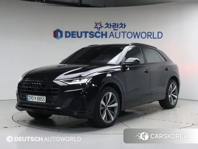 Audi Q8 (4M) 2021 Черный из Кореи