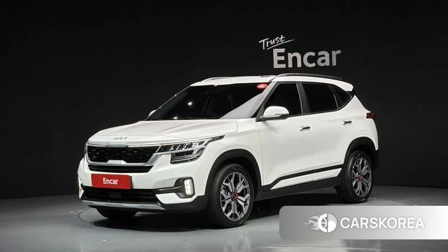 Kia Seltos 2022 Белый из Кореи