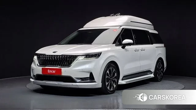 Kia Carnival 4th generation 2021 Белый из Кореи